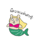 People Bear Lady Mode（個別スタンプ：38）