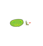 顔文字ちゃん！（個別スタンプ：7）