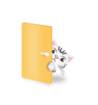 Man ＆ Cat（個別スタンプ：8）