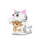 Man ＆ Cat（個別スタンプ：9）