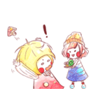 Miss.Mushroom and her Sister（個別スタンプ：25）
