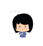 PloyPloy a cute girl.（個別スタンプ：25）
