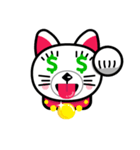 Fortune Cat - Emoji（個別スタンプ：16）