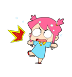 Popping girl（個別スタンプ：3）