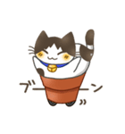 鉢猫と愉快な仲間たち（個別スタンプ：10）
