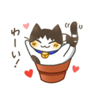 鉢猫と愉快な仲間たち（個別スタンプ：14）