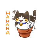 鉢猫と愉快な仲間たち（個別スタンプ：16）