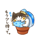 鉢猫と愉快な仲間たち（個別スタンプ：28）