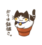 鉢猫と愉快な仲間たち（個別スタンプ：32）