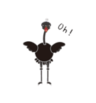 ostrich Michael（個別スタンプ：6）