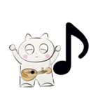 Mandolin orchestra cat(english version)（個別スタンプ：13）