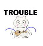 Mandolin orchestra cat(english version)（個別スタンプ：25）