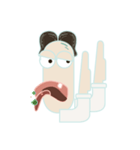 peanut face（個別スタンプ：4）
