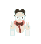 peanut face（個別スタンプ：10）