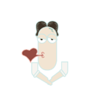 peanut face（個別スタンプ：15）