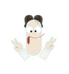 peanut face（個別スタンプ：18）