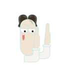 peanut face（個別スタンプ：24）