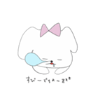マルチーズのぴより（個別スタンプ：3）