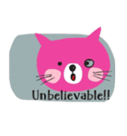 A nice pink cat. Stay cool and move on.（個別スタンプ：29）