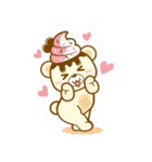 Yummiibear and Marshmellii Creamiicandy（個別スタンプ：19）