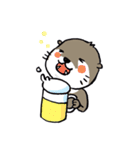 コツメカワウソの竹千代 2（個別スタンプ：1）