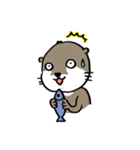 コツメカワウソの竹千代 2（個別スタンプ：7）