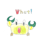 Crab crab diary（個別スタンプ：8）