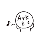 AYKface（個別スタンプ：10）