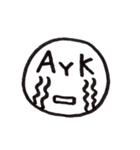 AYKface（個別スタンプ：35）