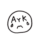 AYKface（個別スタンプ：36）