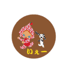 缶バッチピクチャー（個別スタンプ：34）