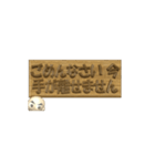 【動く 3D文字】日常語バージョン(さ～わ)（個別スタンプ：10）