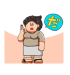 大丈夫おばさん【第一弾】（個別スタンプ：5）