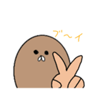 まんまる動物スタンプ。1（個別スタンプ：11）