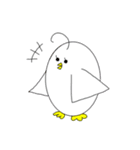 まんまる動物スタンプ。1（個別スタンプ：22）