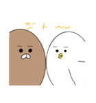 まんまる動物スタンプ。1（個別スタンプ：34）