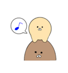 まんまる動物スタンプ。1（個別スタンプ：35）