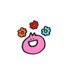 カラフルなネコたち②（個別スタンプ：1）