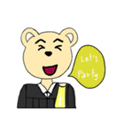 Law bear（個別スタンプ：17）