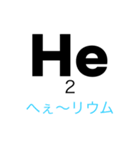 元素ダジャレ（個別スタンプ：1）