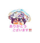顔で返事（個別スタンプ：9）