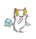Ghost Little Cat (English)（個別スタンプ：9）