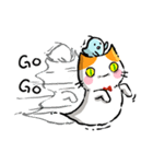 Ghost Little Cat (English)（個別スタンプ：17）