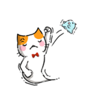 Ghost Little Cat (English)（個別スタンプ：33）