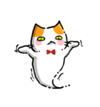 Ghost Little Cat (English)（個別スタンプ：37）
