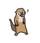 WEIRD DOG IS AN OTTER.（個別スタンプ：11）