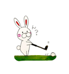 うさこのにちじょう Part4 時々カメ子（個別スタンプ：16）