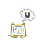 I'm not Yellow（個別スタンプ：25）