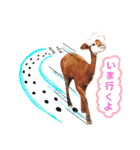ここは我々動物達が答えよう（個別スタンプ：8）