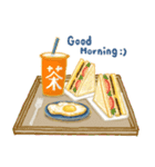 シンプルな毎日（個別スタンプ：2）